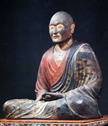 鑑真：聖武天皇の招きにより奈良時代に日本に渡来した唐の高僧